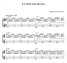 Load image into Gallery viewer, It Is Well With My Soul Piano Sheet Music