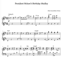 Load image into Gallery viewer, President Nelson 100th Birthday Medley Piano Arrangement