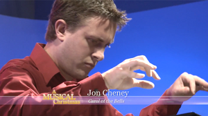 Jon Cheney playing Carol of the Bells on the piano sheet music Transiberian Orchestra