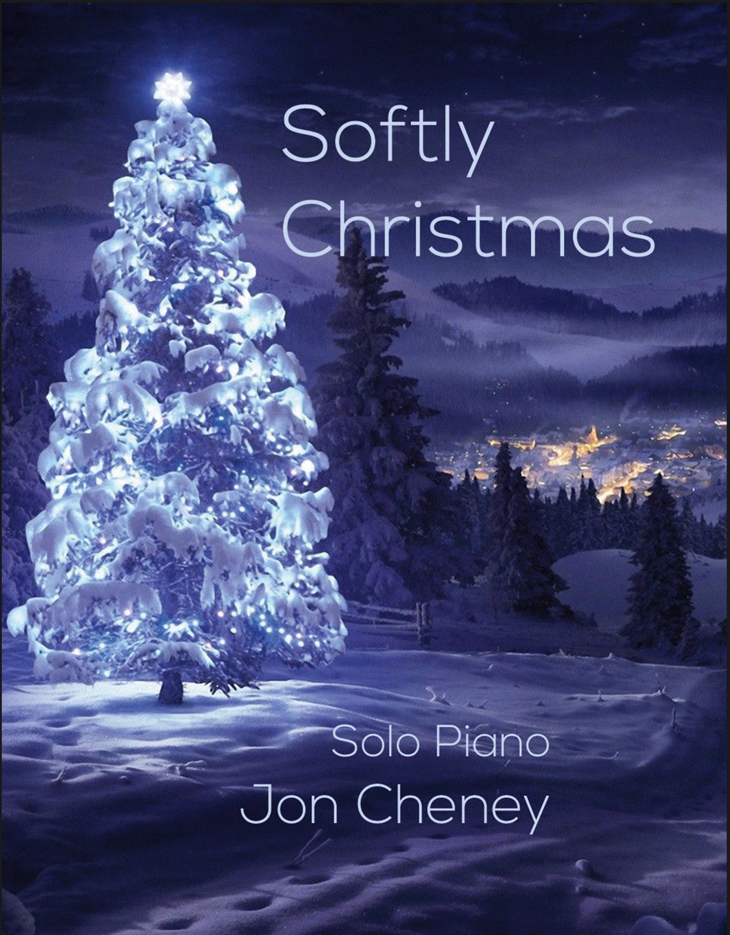 softly christmas piano book cover